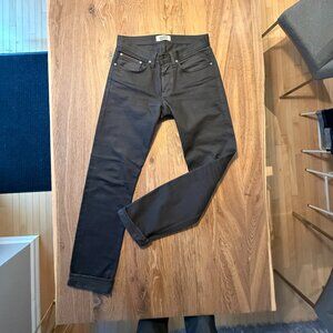 Naked and Famous Weird Guy Forest Selvedge Chino